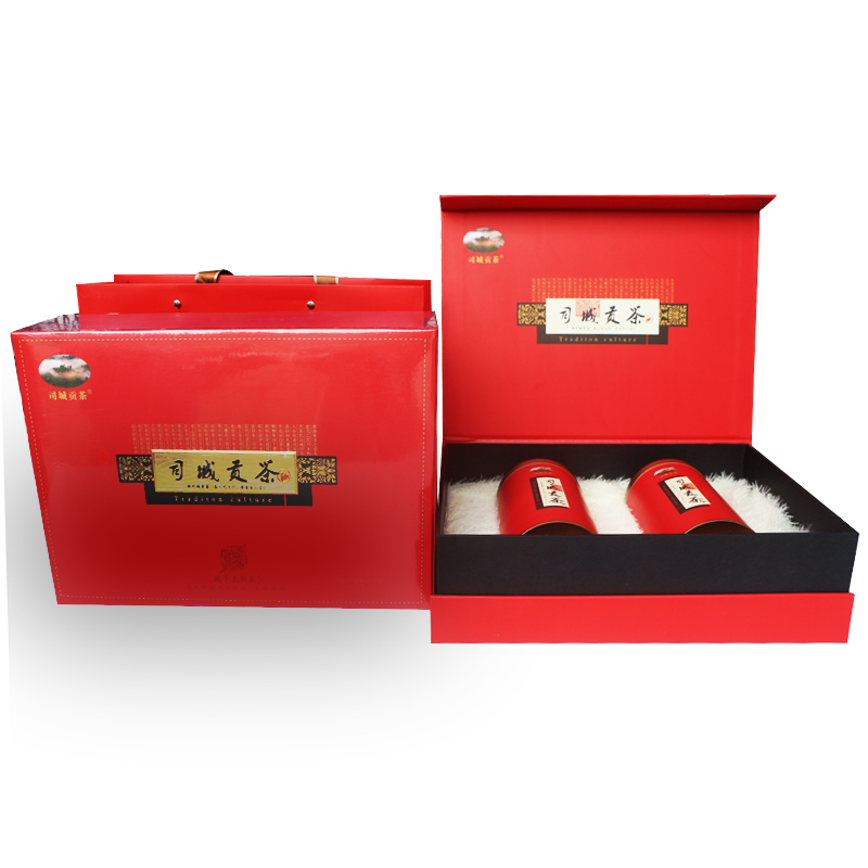 司城贡茶红色精品礼盒200g